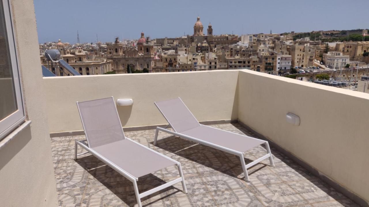 The Penthouse Flat-Terrace&View Senglea Exterior foto